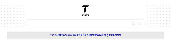 9 CUOTAS SIN INTERÉS + ENVÍO GRATIS SUPERANDO $199.999